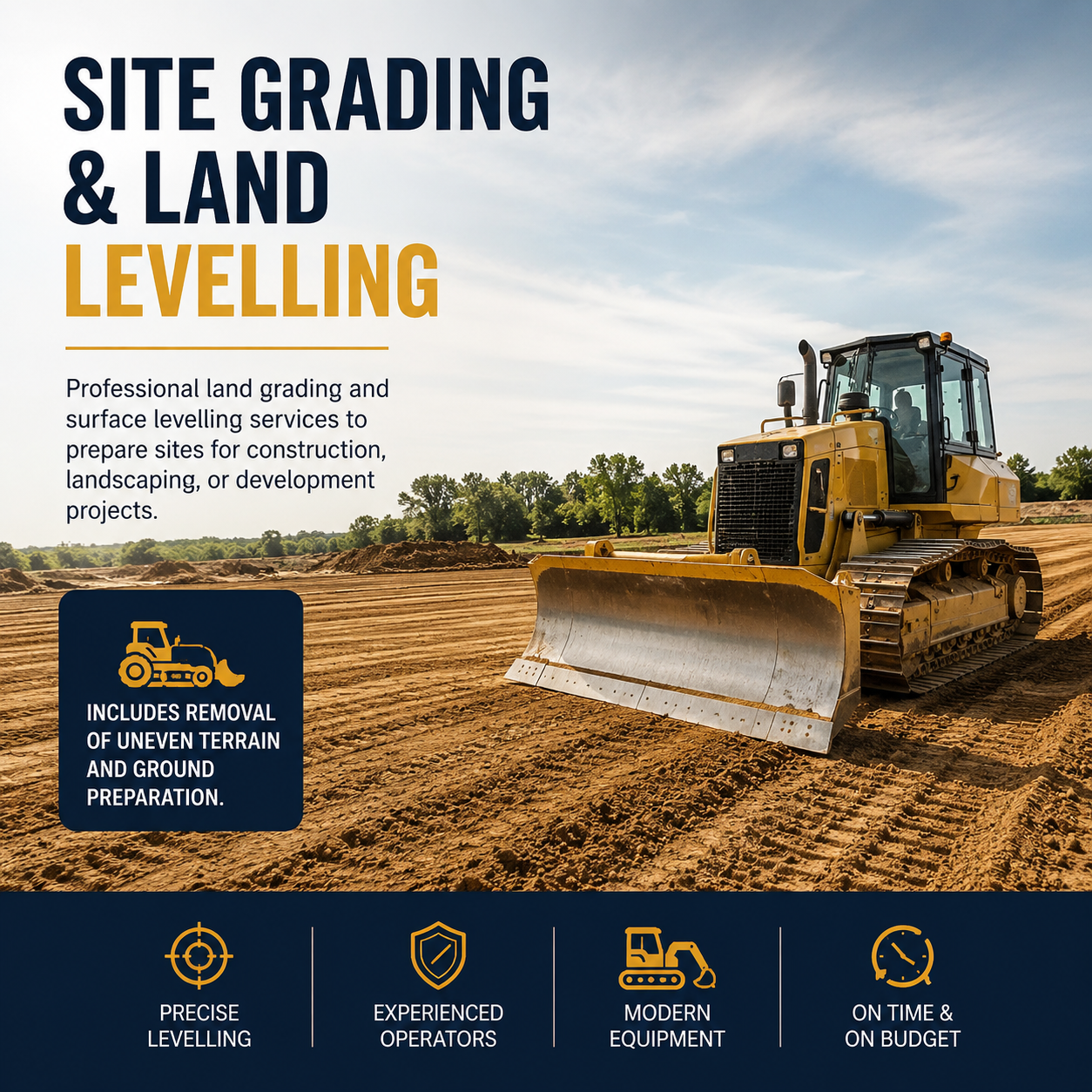 Site Grading and Land Levelling